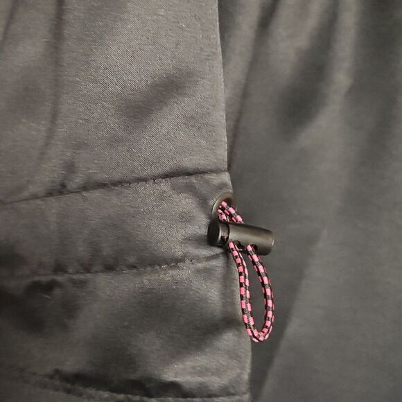 Nike Long Icon Clash Jacket Adult Med Black CU5974-010 Swoosh Logo Graphic Satin - Picture 4 of 16